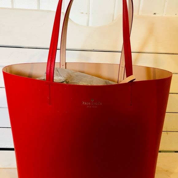 KATE SPADE/NEW YORK year of the Pig Large Tote ♠️♠️ Rare Find❤️‍🔥❤️‍🔥‍ NWT - Picture 6 of 11